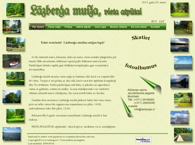 Lāzberģa Muižnieks, SIA